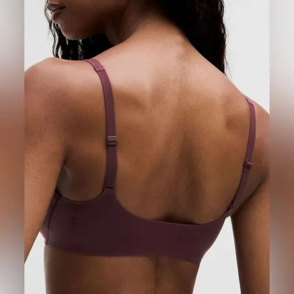 NWT Lululemon Wundermost Ultra-Soft Nulu Scoop-Neck Bralette A-B - Picture 2 of 7